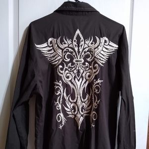 Mens Black Victorious Shirt